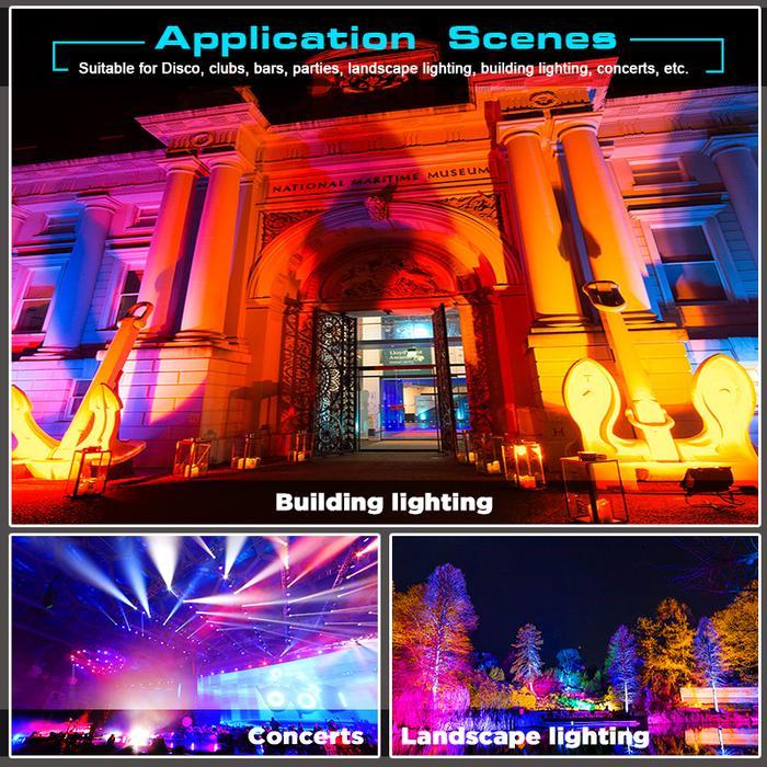Waterproof Wall Washer Light Double Led City Color 1000W Rgbw Ip65 Outdoor Architectural Flood Wall 