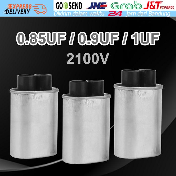 Kapasitor Tegangan Tinggi Pengganti Universal Uki Ac 2100v Hv 0.85UF/0.90UF/1UF Untuk Microwave Oven