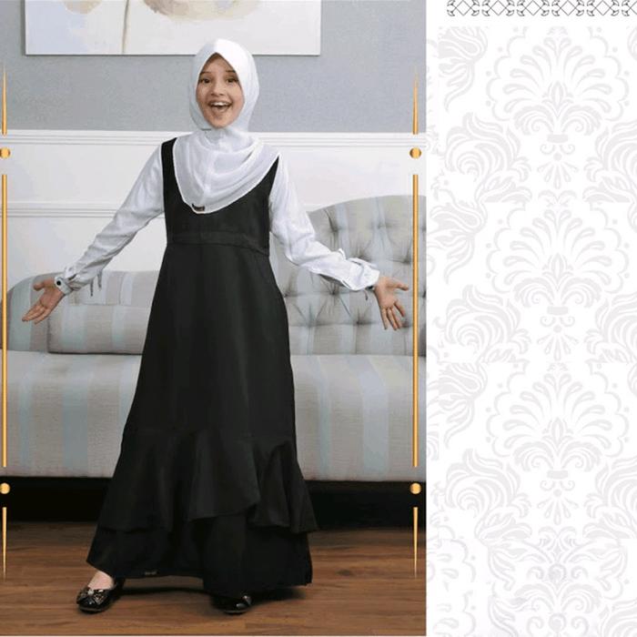 GAMIS ANAK ETHICA KAGUMI KIDS 05 HITAM