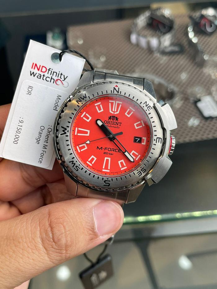 ORIENT M-FORCE | Orange In-house Automatic