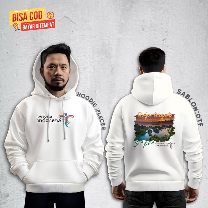 NEW FASHION HOODIE CUSTOM RAJA AMPAT DB VIRAL FYP