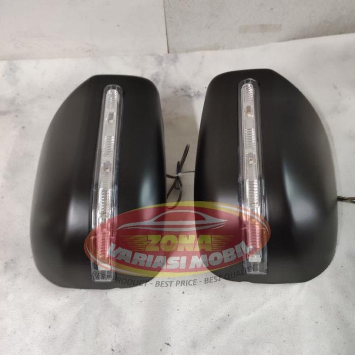 Cover spion All New Avanza 2012 2013 2014 2015 Lampu Model Ori Hitam O1