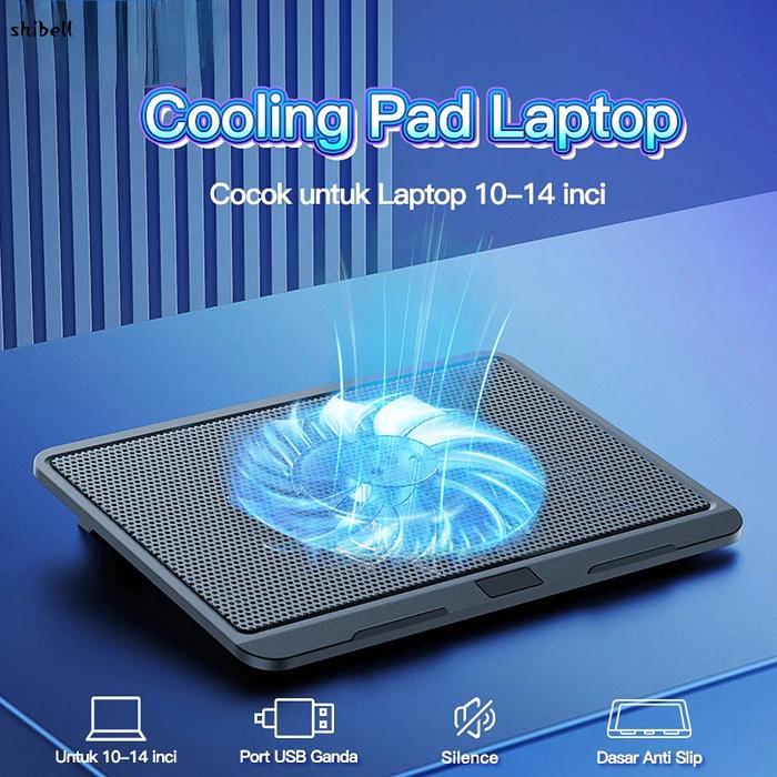 Cooling Pad Laptop Kipas Pendingin Laptop Portable Silent