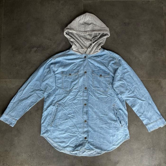 H&M Soft Denim Hoodie Jacket Man