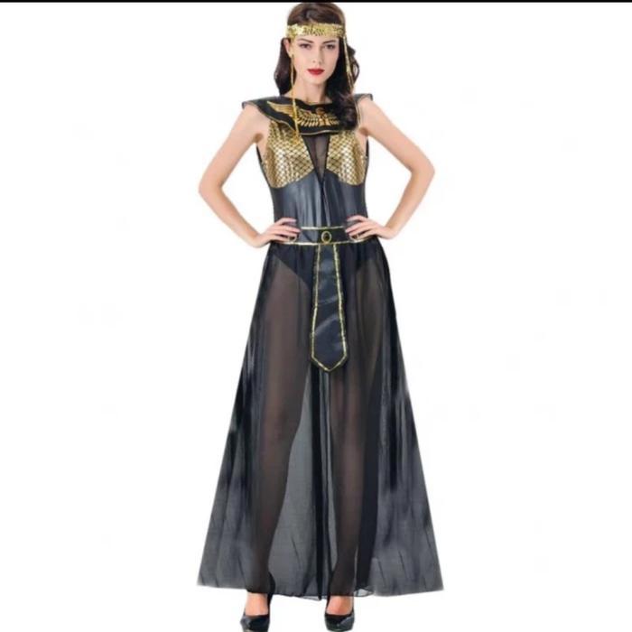 Kostum Ratu Mesir Dewasa Egypt Goddness Costume Halloween Kostum Mesir