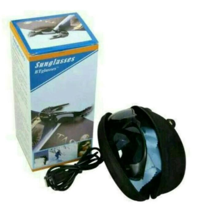 Kacamata Bluetooth Headset Music Telepon Wireless