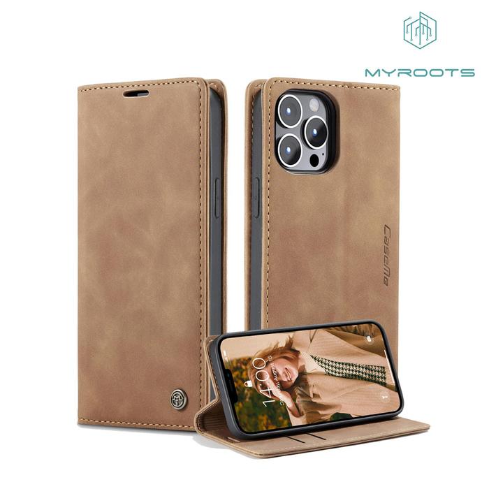 Caseme Iphone 12 Pro Max - 12 Pro - 12 - 12 Mini Leather Flip Wallet Case Dompet Magnetic Cover Stan