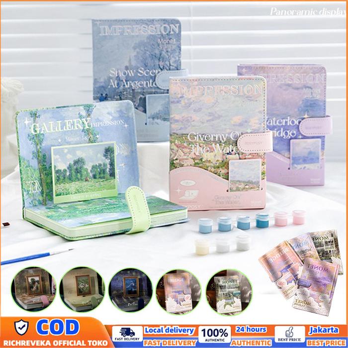 Vintage Lucu Notebook Buku Catatan Untuk harian gesper magnetik Journal Notebook Magnet Buku Catata