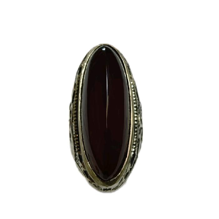 Cincin Batu Akik Yaman Api Model Pandan - Model Terbaru - Rings