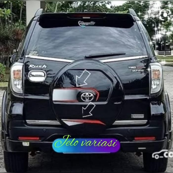 Stiker Mobil Rush / Terios Trd Ultimo Tahuun 2014 - 2017 - Varian