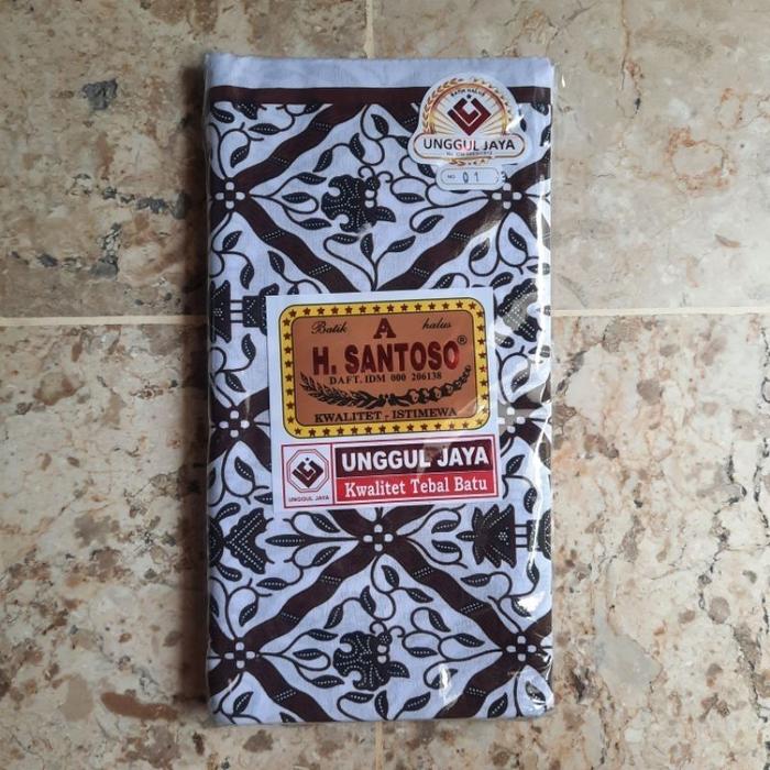 Kain panjang jarik Sidomukti putih / jarik pengantin Unggul Jaya H Santoso A KUALITAS TERBAIK origin