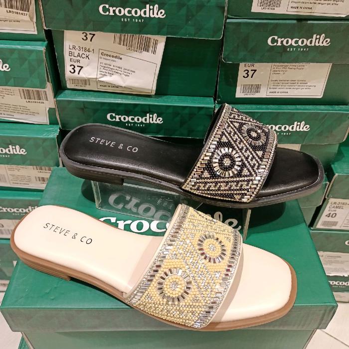 sandal flat wanita STEVE&CO original