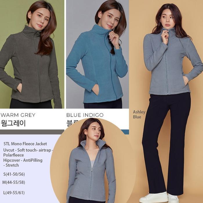 Ready- Stl Mono Fleece Jacket -Gratisongkir