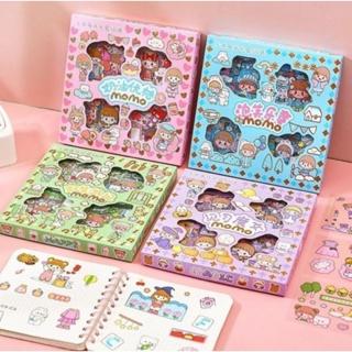 Stiker besar stiker momo viral isi 100pc anti air stiker Nono mix isi 100pcs DAN STIKER DIAMOND/TEMP