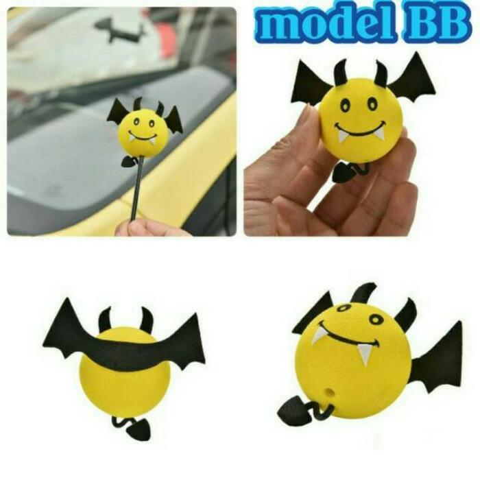 Vampire Happy Ball Bola Antena Mobil / Terlaris Boneka Antena Mobil