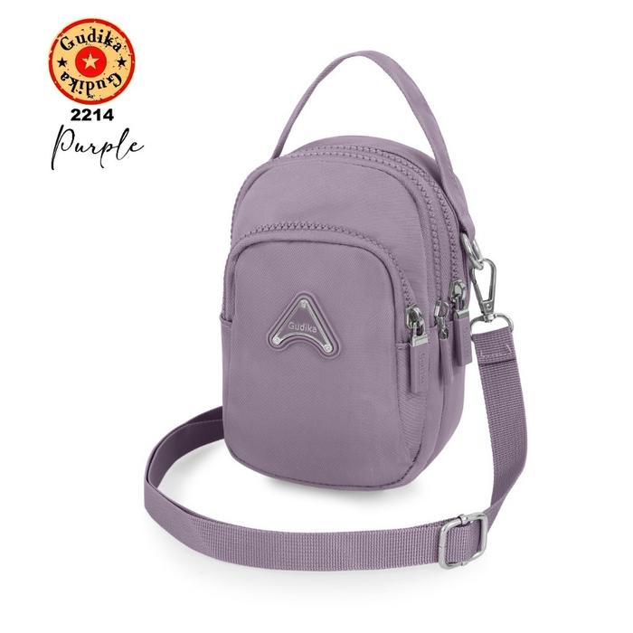 GUDIKA 2214 Original - Tas Hp Selempang Wanita Mini Phone Bag Bahan Anti Air Bisa Isi Banyak Barang