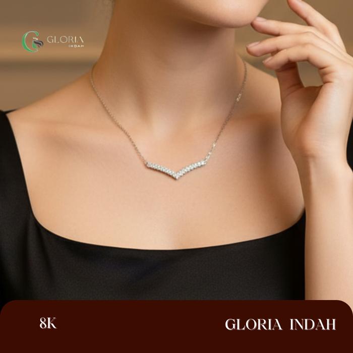 GLORIA INDAH - KALUNG LIONTIN EMAS NAGITA - MODEL NORI - N.GO - MPX375