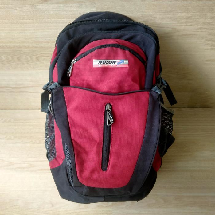 Nulon Ransel Tas Backpack Australia Air Flow System dengan Desain Nyaman dan Tahan Lama
