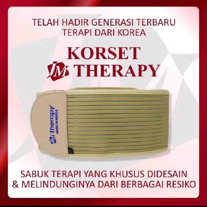 KORSET JM THERAPY ASLI KOREA untuk Wanita - Meredakan Nyeri Pinggang dan Punggung - Terapi Medical K