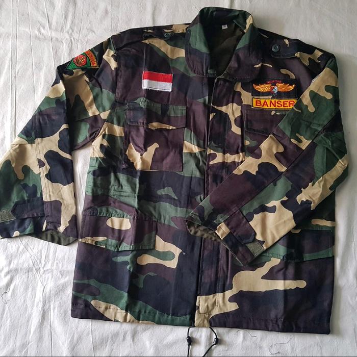 Baju PDL Banser NU pria lengkap Dewasa
