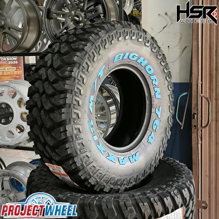 Ban Maxxis 33 12,5 R15 MT764 Bighorn ring 15 terbaru tahun muda - project wheel bengkel ban velg