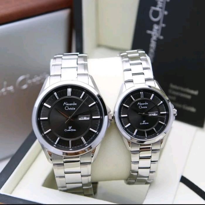 Jam Tangan Couple Alexandre Christie AC6575 AC 6575 Original