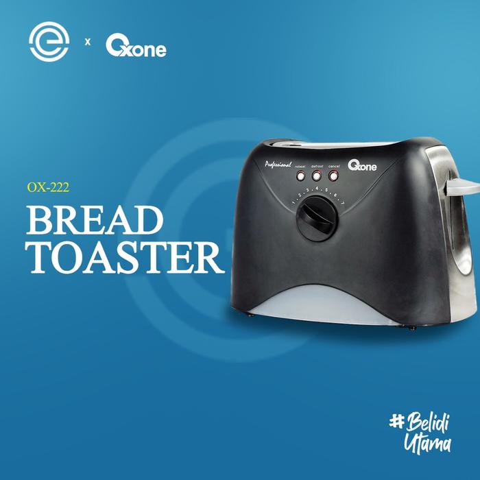 Oxone OX-222 Pemanggang Roti 2 Slot Toaster Elektrik