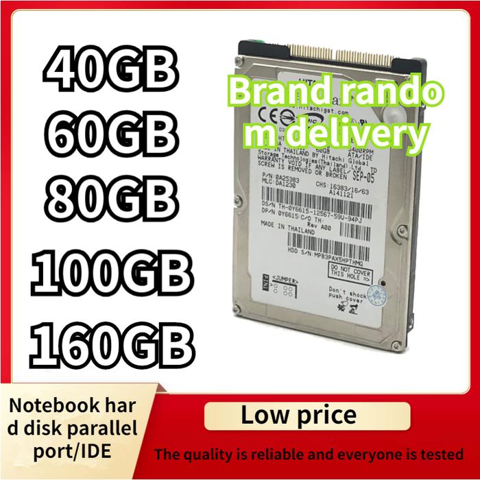 Laptop Notebook 40GB 60GB 80GB 120GB 160GB 40G 60G 80G 120G 160G 2.5