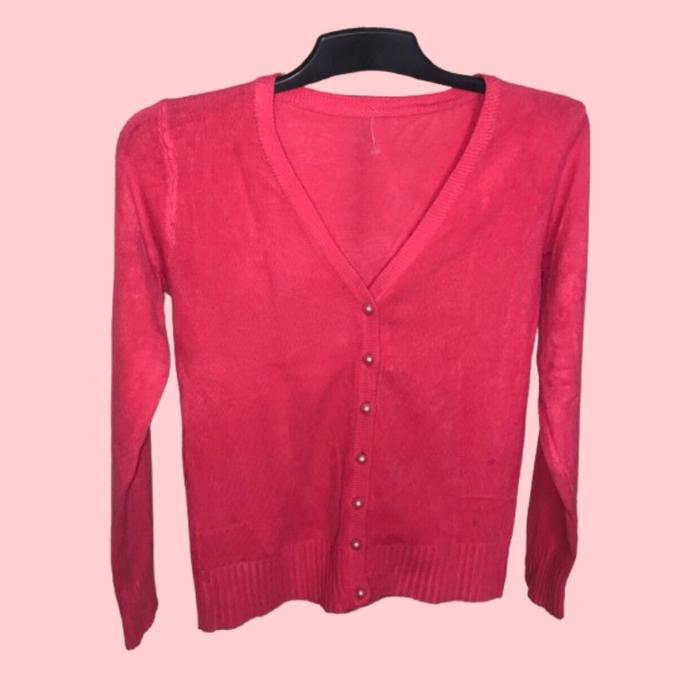 Thrifting Wanita Cardigan Basic
