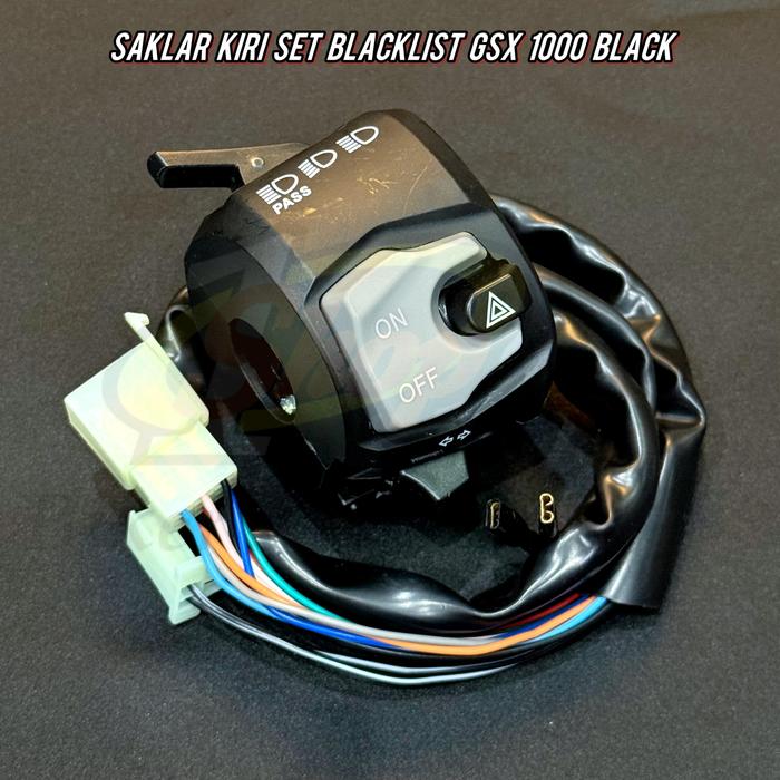 Saklar Holder kiri GSX 1000 Blacklist Moge Ducati Sport