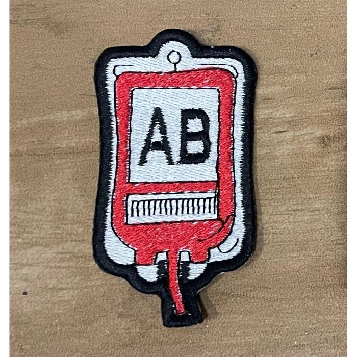 Patch Golongan Darah / Labu donor darah