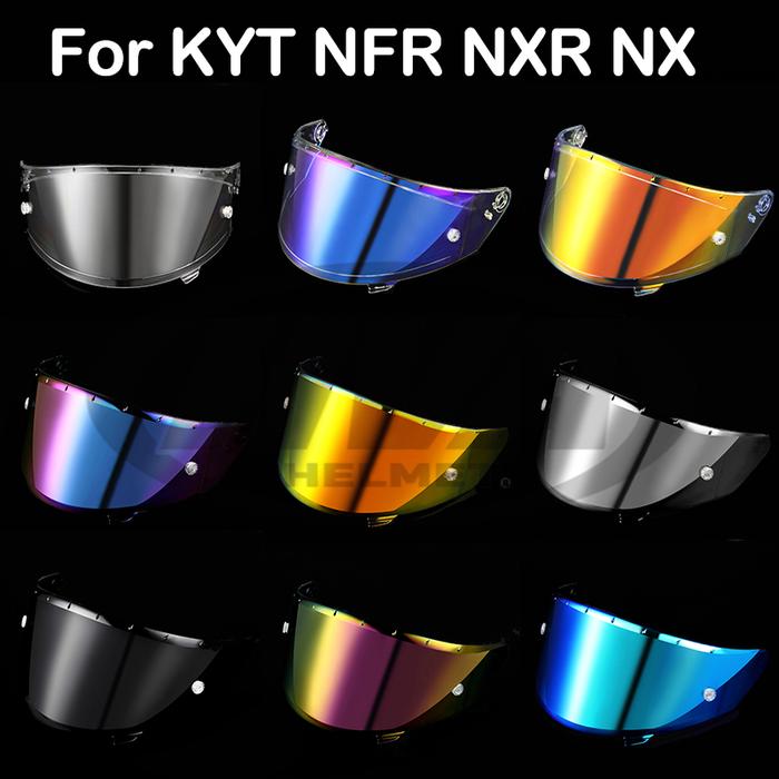 KYT Helmet Visor Shield Lens for KYT NFR NX Full Face Helmet Motorcycle Accessories Capacete KYT Ori