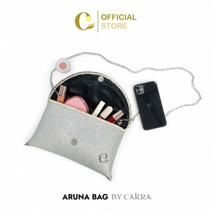 Cakra Official - Tas Wanita ARUNA Bag Clutch Wanita Premium Tas Pesta Wanita Tas Selempang Wanita Sl