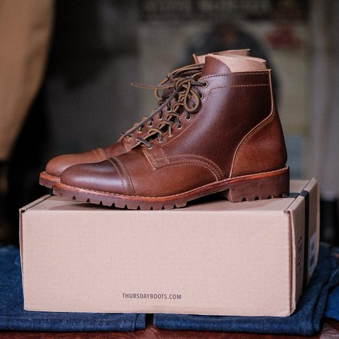 Thursday Boots Brown Original Authentic Made in USA