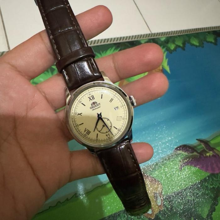 Jam Tangan Pria Orient Automatic Brown