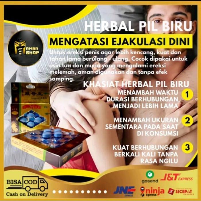 AMANObatKuatPriaTahanLamaViagraChina-PilBiruCinaPenambahGairahStaminaPriaWanitaSolococandyOriginal10