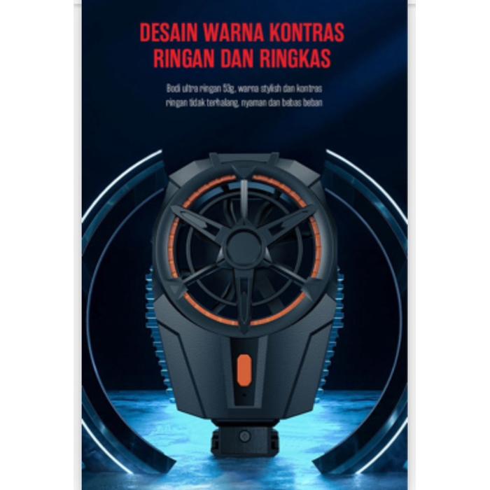 Kipas Pendingin HP/Mobile phone cooling Fun (GMR04) “GAMEN”, Black