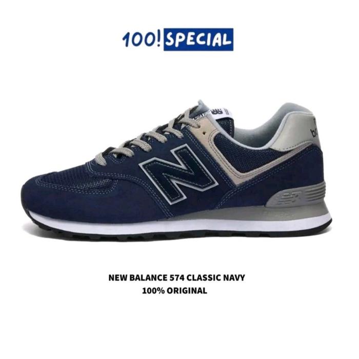 Sepatu New Balance 574 Classic Navy BNIB