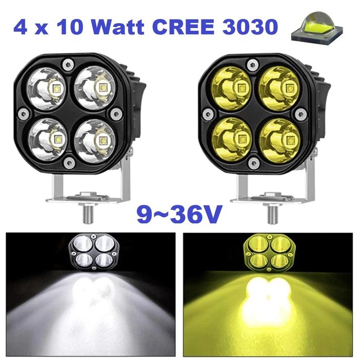 TERBARU!!! 1pcs 40watt truk Lampu Tembak 24 Volt/lampu Sorot 24 Volt/lampu Tembak 12 Volt/lampu Temb