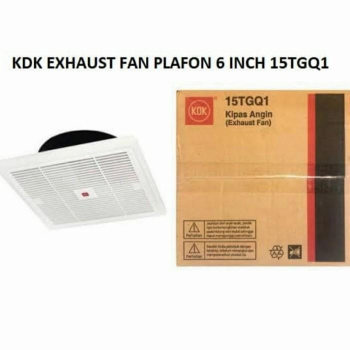 KDK Exhaust Ceiling Fan/ Kipas Exhaust Fan Plafon 6 Inch KDK15TGQ