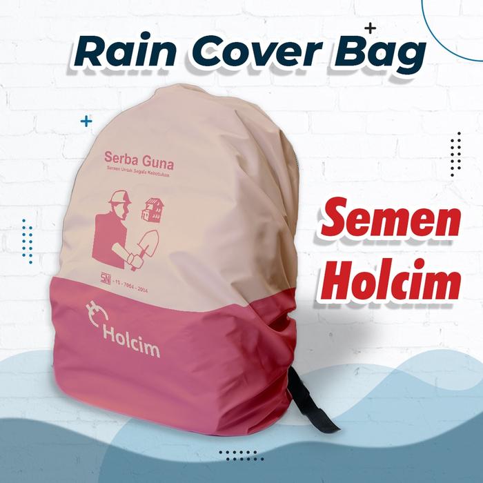 Rain Cover / Cover Bag / Jas Hujan Sarung Waterproof Pelindung Tas Ransel Custom Full By Osikoe.offi