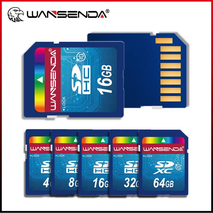 Original Wansenda Full Size SD Card 4GB 8GB 16GB 32GB 64GB Flash