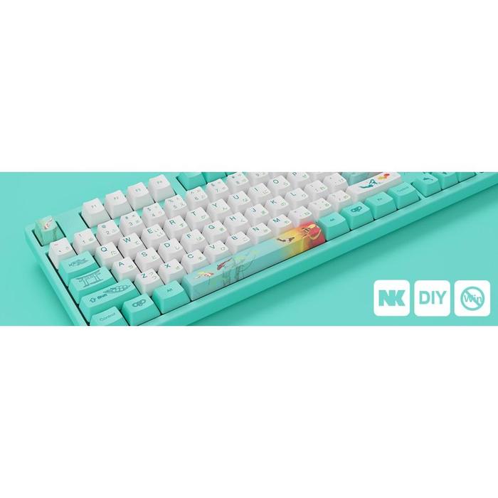 Akko 3087 V2 Monet’s Pond Mechanical Gaming Keyboard Wired TKL 87-Key
