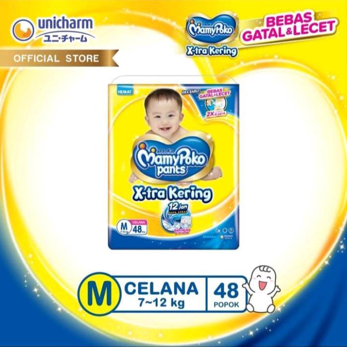 Popok Mamypoko Celana ukuran M isi 48