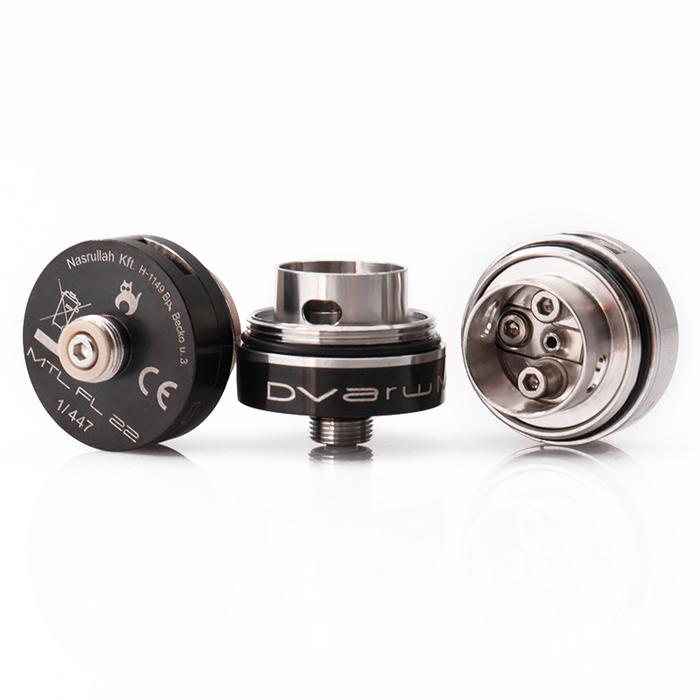 Replacement Deck Base For Dvarw Mtl FL RTA  Atomizer 316SS 22mm