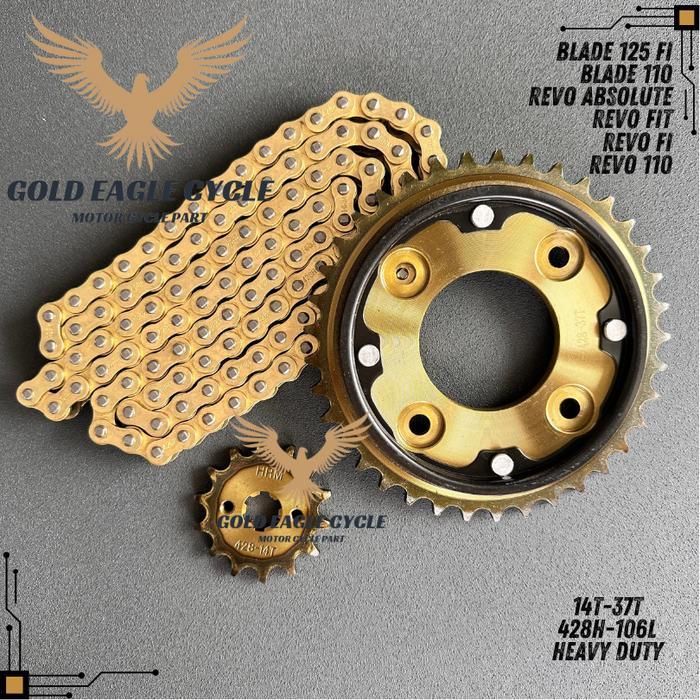 GEAR GIR SET GEAR GIR PAKET BLADE 125 FI BLADE 110 REVO FIT NEW REVO FI REVO ABSOLUTE