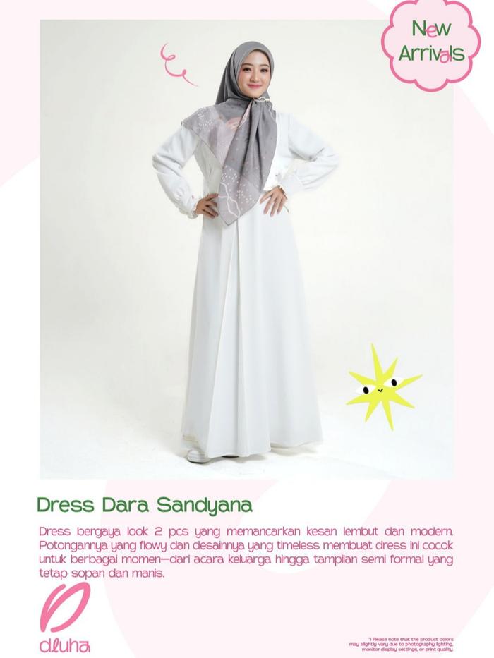 Dluha is Rabbani-Dress Dara Sandyana-Gamis Remaja