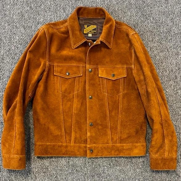 Y2 LEATHER Steer Suede Type 3 Jacket Made In Japan
