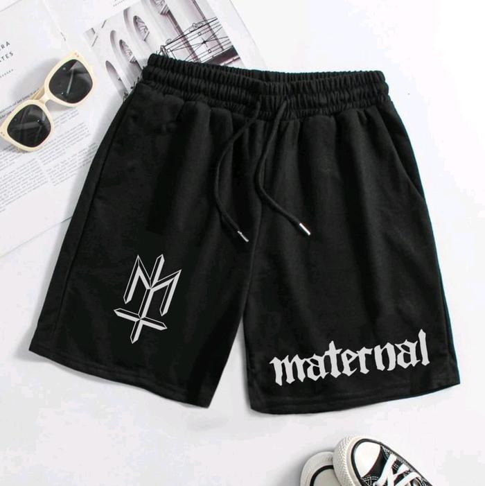 Celana Pendek Maternal Disaster Boardshort Boxer Shorts Nyaman Twill Tebal Lembut Kantong Karet Pria