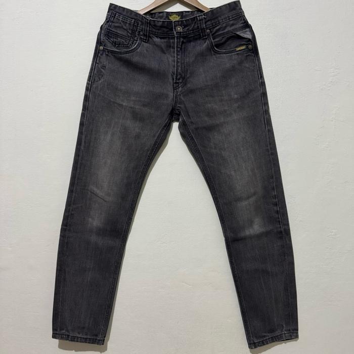 Celana jeans SuperDry grey black denim - Size 31